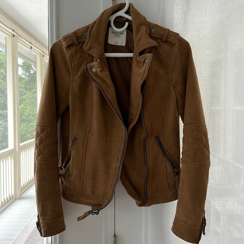 Abercrombie and Fitch Suede Jacket